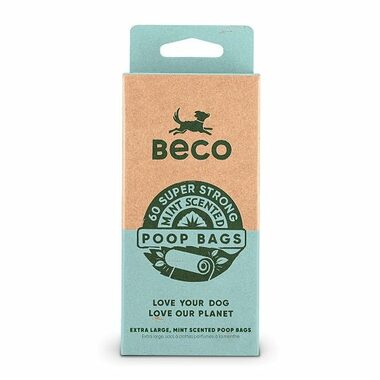 BeCoThings Beco Sáčky na exkrementy s peprmintovou vůní 60 ks / ekologické