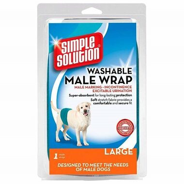 Simple Solution Pratelné plenky pro psy 1ks - L