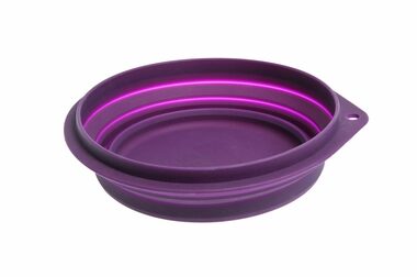 Karlie Cestovní miska silikonová růžová 500ml