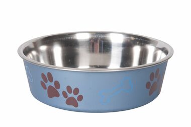 Karlie Miska nerezová s plastovým opláštěním metalická modrá 17.5cm 800ml