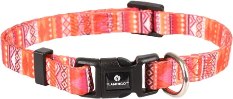 Flamingo SYB Obojek pro psy nylon 20-35cm x 10mm