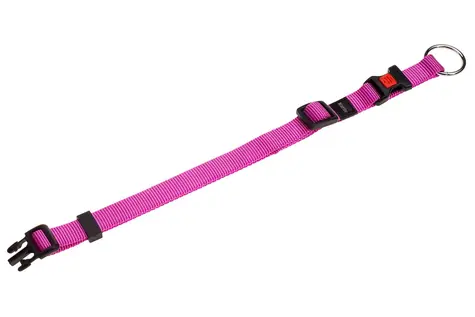 Karlie ASP Obojek růžová - velikost M  40-55cm 20mm