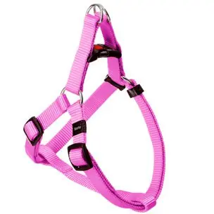 Flamingo Postroj pro psy nylonový růžová 20-35cm10mm vel. XS