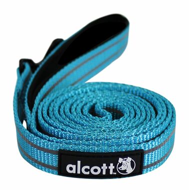 Alcott Reflexní vodítko pro psy modrá - velikost L