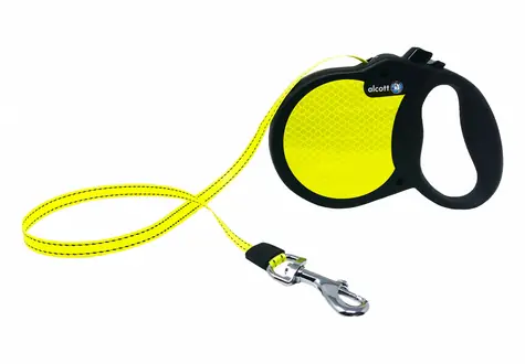 Alcott Visibility Vodítko neonově žlutá-černá - velikost L