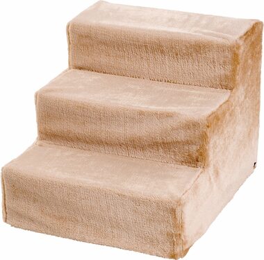 Flamingo Schody pro psy béžová 45x60x40cm