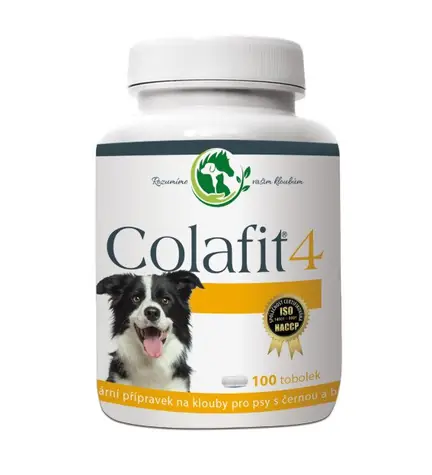 Colafit 4 černá a bílá srst 100 tobolek