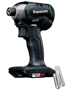Panasonic EY76A1X32 černá / Aku rázový utahovák 1:4" / Li-ion / 18V / 170 Nm / bez aku