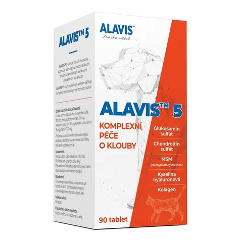 ALAVIS 5 90 tablet / Komplexní kloubní výživa pro psy a kočky