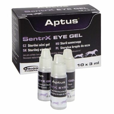 Aptus SentrX VET EYE GEL 10x3ml / oční gel 