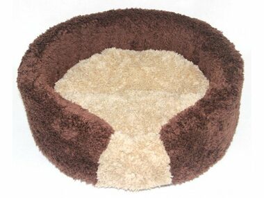 Marysa DE LUXE pelíšek hnědá-béžová