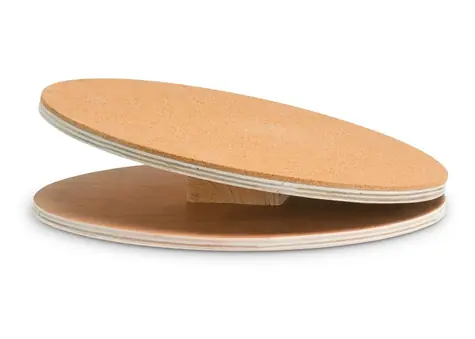 Karlie dřevěný cvičící disk s korkem pro hlodavce - průměr 30cm