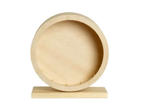 Karlie dřevěné běhací kolo pro hlodavce - průměr 30cm