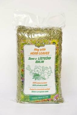 LIMARA seno s lístečky bylin 15l - 500g