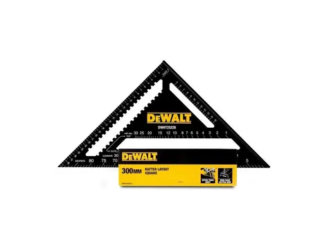 DeWalt DWHT25228 Tesařský úhelník 30cm
