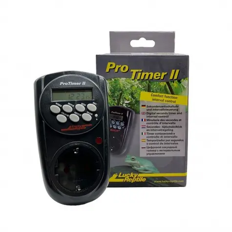 Lucky Reptile PRO Timer II - vteřinové spínací hodiny
