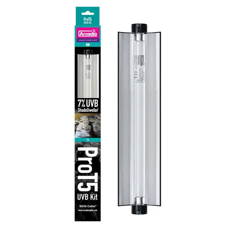 Arcadia PRO T5 UVB KIT 7% UVB 8W - 300 mm/16 mm