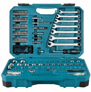 Makita E-06616 sada nářadí 3/8" 120 ks
