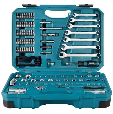Makita E-06616 sada nářadí 3/8" 120 ks