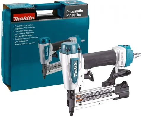 Makita AF353 / Pneu Hřebíkovačka / Tlak 4.5 - 6.9 bar / Délka hřebíku 15 - 35 mm / Zásobník 100 k