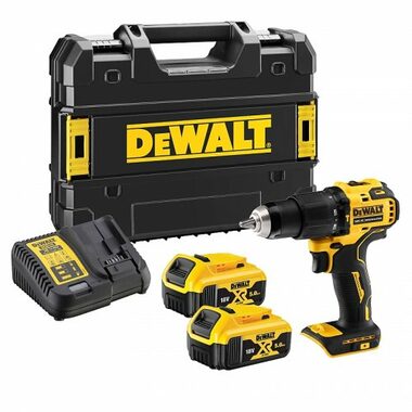 DEWALT DCD709P2T / Aku Bezuhlíková příklepová vrtačka / 18 V XR Li-Ion XRP / 2x 3.0Ah