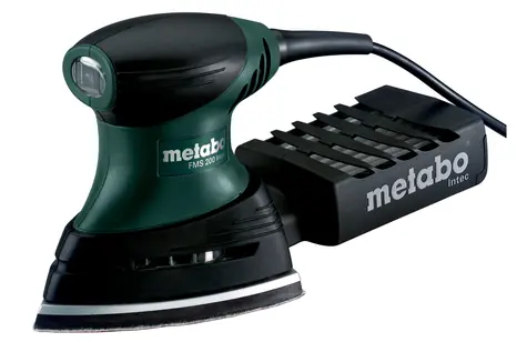 Metabo FMS 200 INTEC / Vibrační bruska / 200W / 147 x 147 mm / 13.000 ot./min.