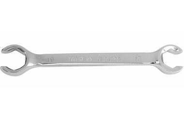 YATO YT-01385 / Klíč prstencový polootevřený 17x19 mm / 195 mm