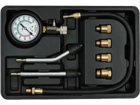 YATO YT-73022 / Sada  pro měření kompresního tlaku pro benzínové motory 8 ks 