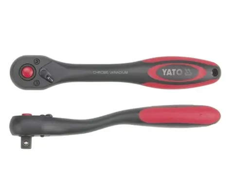 YATO YT-0293 / Ráčna 1/4" / 144 mm / vyhnutá