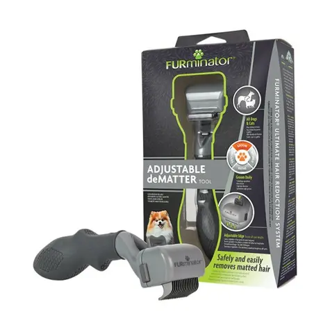 FURminator Nastavitelné hrablo na zacuchanou srst