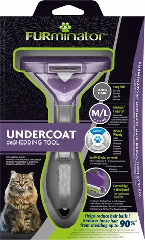 FURminator pro dlouhosrsté kočky - M/L