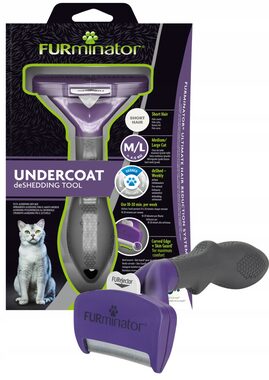 FURminator pro krátkosrsté kočky - M/L
