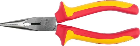 YATO YT-21154 / Kleště prodloužené rovné 160mm / VDE (1000V)