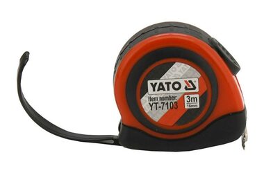 YATO YT-7103 / Metr svinovací 3 m x 16 mm autostop