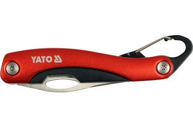 YATO YT-76050 / Nůž kapesní s karabinou čepel Bowie