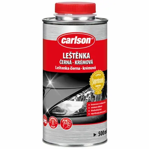 Carlson Leštěnka na lak karosérie s barevným pigmentem - černá krémová 500ml