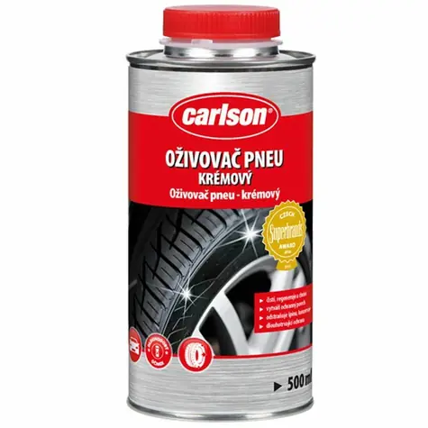 Carlson Oživovač plastů a pneu - krémový 500ml