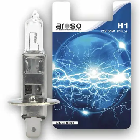 Aroso Autožárovka H1 12V 55W P14.5s - blister