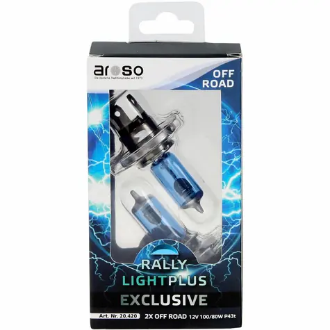 Aroso Autožárovky Off Road H4 12V 100/80W P43t sada 2ks