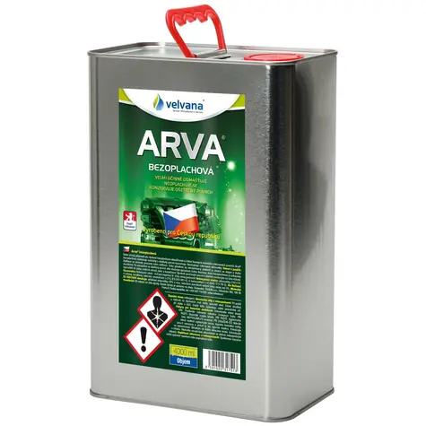 Velvana Čistič motorů Arva bezoplachová 4l - CZ verze