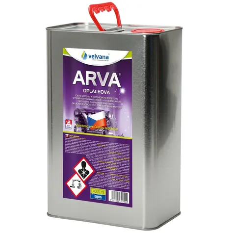 Velvana Čistič motorů Arva oplachová 4l - CZ verze