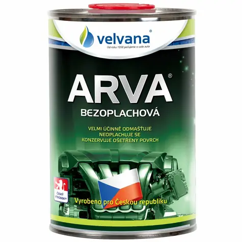 Velvana Čistič motorů Arva bezoplachová 1l - CZ verze