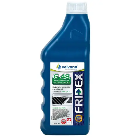 Velvana VW TL774C-1l chladicí kapalina Fridex G11 / G48 / Typ C / VW TL774C - 1l