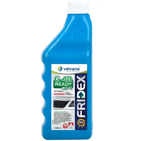 Velvana VW TL774CR-1l  chladicí kapalina Fridex G11 / G48 / Typ C / VW TL774C - 1l Readymix -30°C