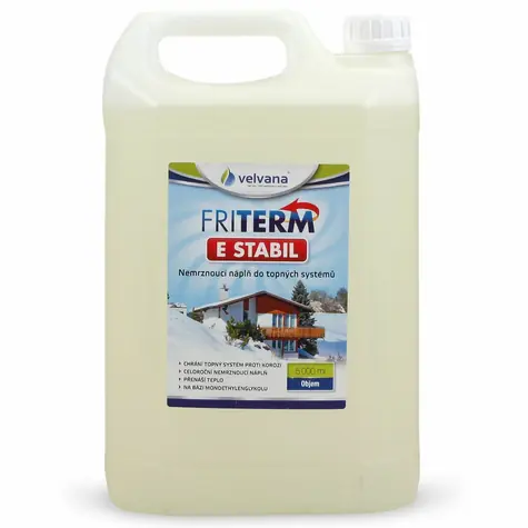 Velvana Nemrznoucí náplň do topných systémů Friterm E Stabil - 5l