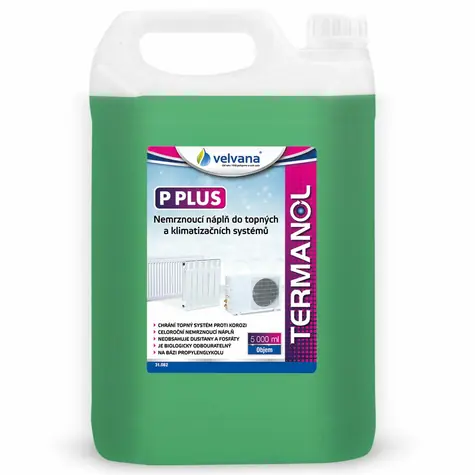 Velvana Nemrznoucí náplň do topných a klimatizačních systémů Friterm P Plus - 5l