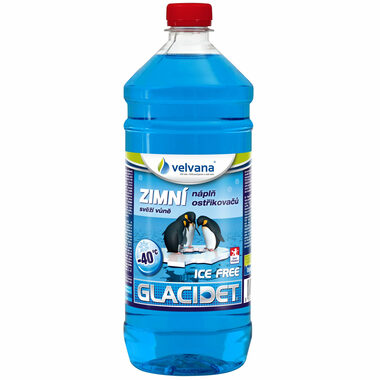 Velvana Zimní směs do ostřikovačů Glacidet Ice Free -40°C - 1l PET láhev