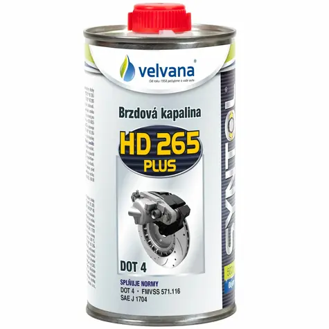 Velvana 31.704 Brzdová kapalina Syntol HD265 Plus DOT4 / VW TL 766/X - 500ml