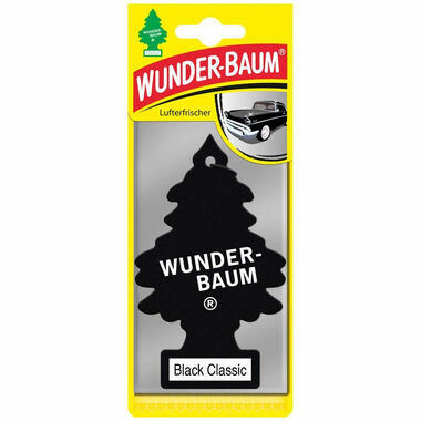 Wunder-Baum Osvěžovač vzduchu - stromeček do auta - Black Classic