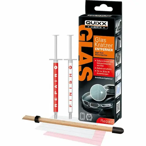 Quixx Sada na odstranění škrábanců ze skla Glass Scratch Remover